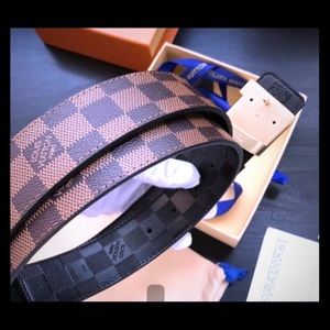 Louis Vuitton Monogram Double-Sided Belt